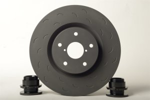 Chevrolet Silverado 2500 Brake Rotors (2) - Rear - Hawk Performance - Slotted Talon Rotors - `99-`04